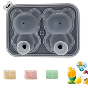 Silicone Bear Ice Cube Making Mold