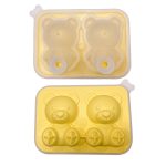 Silicone Bear Ice Cube Making Mold