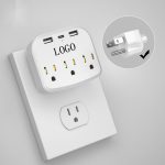 3-Outlet Extender With 3 Usb Power Strip