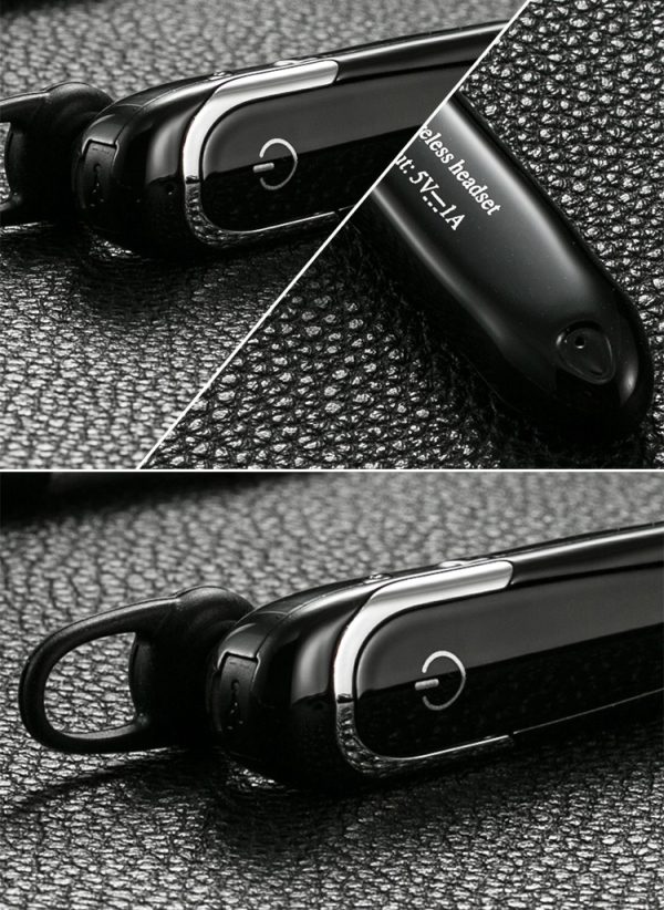 Wireless Headset With Noise Cancelling Mic Bluetooth Earbud