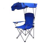 Foldable Beach Chair With Sunshade