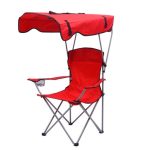 Foldable Beach Chair With Sunshade