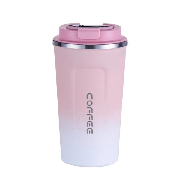 17Oz Vacuum Casual Travel Mug For Hot/Cold Coffee