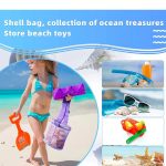 Nylon Mesh Beach Cylindrical Storage Bag