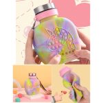 Children'S Outdoor Slant Back Silicone Water Bottle