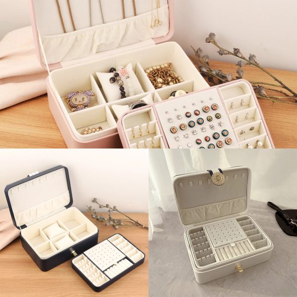 Double-Layer Large Capacity Multi-Layer Jewelry Box