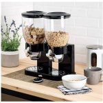 Home Daily Use Double Cup Cereal Dispenser Separator