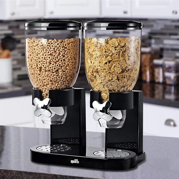 Home Daily Use Double Cup Cereal Dispenser Separator