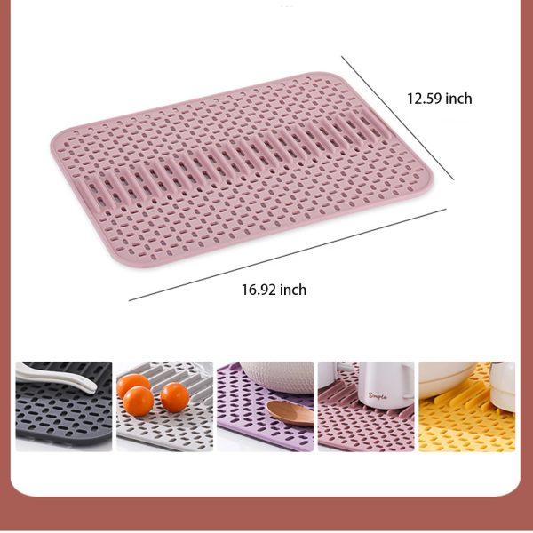 Kitchen Silicone Draining Mat