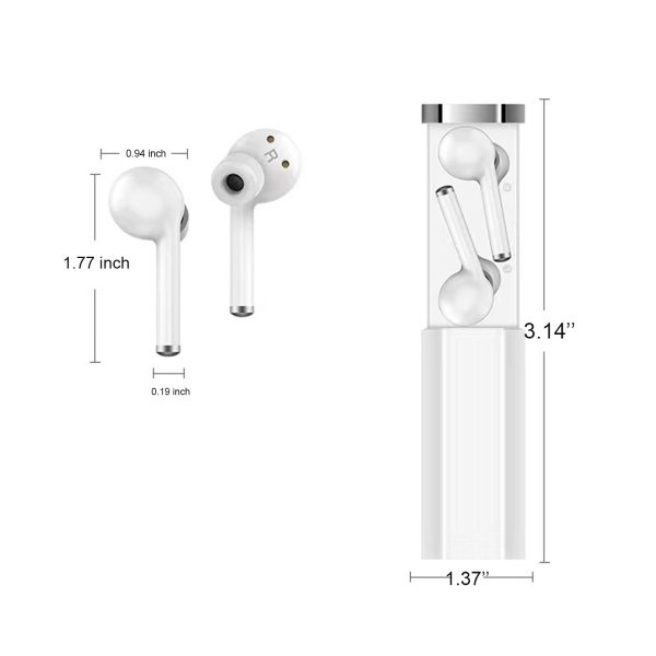 Wireless Bluetooth 5.0 Stereo Earbuds With Charging Case