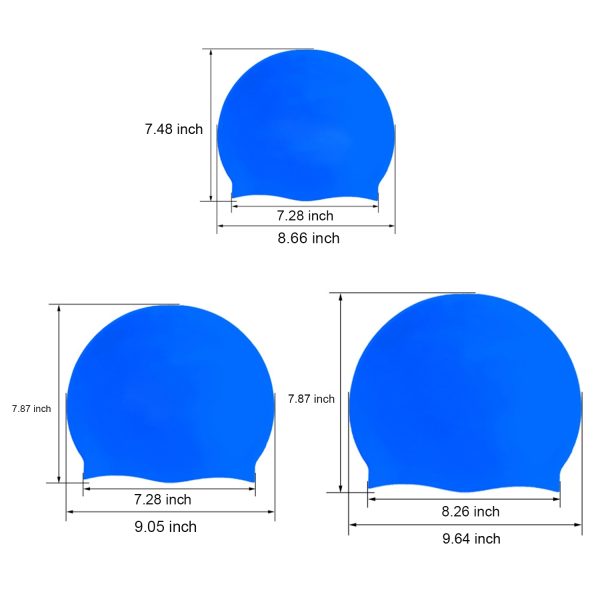 High-Grade Silicone Swimming Cap For Adult