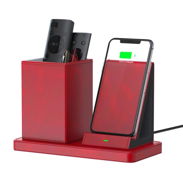 Office Wireless Charging Pen Holder