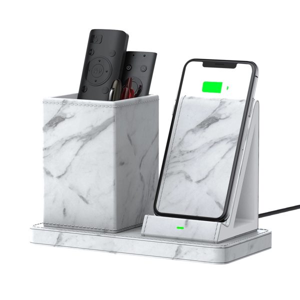 Office Wireless Charging Pen Holder