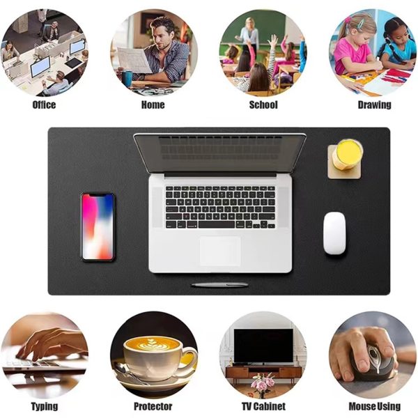 Leather Desk Protector Mouse Pad