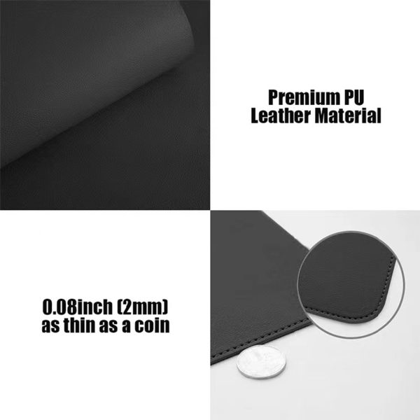 Leather Desk Protector Mouse Pad