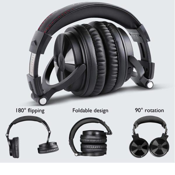 Wireless Bluetooth Monitoring Dual Stereo Wired Headphones