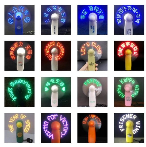 Led Hand-Held Mini Fan