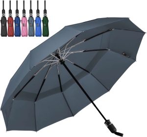 Automatic Compact Folding Reverse Umbrella