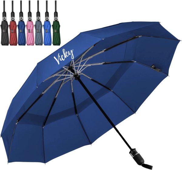 Automatic Compact Folding Reverse Umbrella