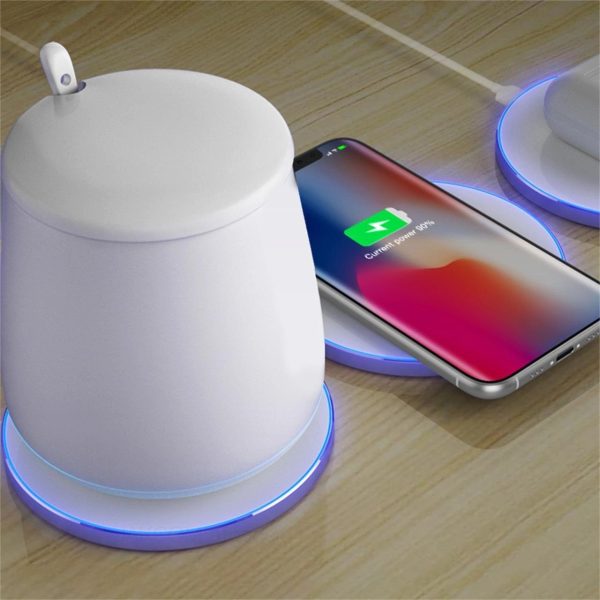 2 In 1 Smart Mug Warmer With Wireless Charger Ember