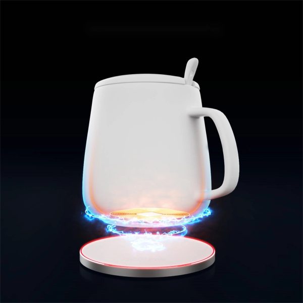 2 In 1 Smart Mug Warmer With Wireless Charger Ember