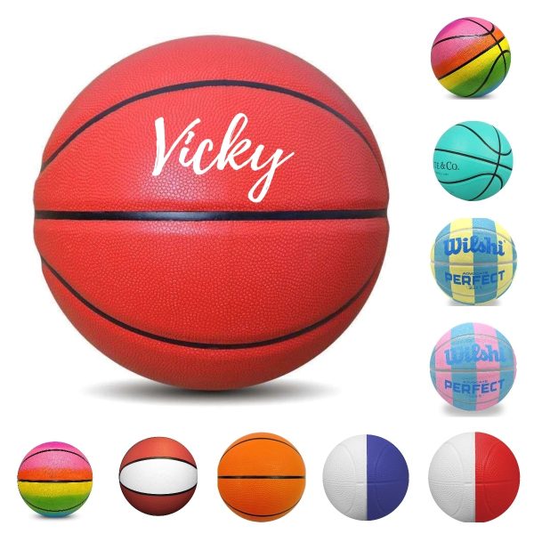 Mini Rubber Basketball