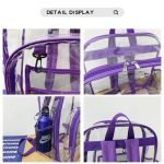 Pvc Transparent Backpack