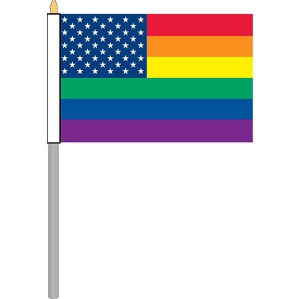 12" X 18" Lgbt Pride Gay Rainbow Flag