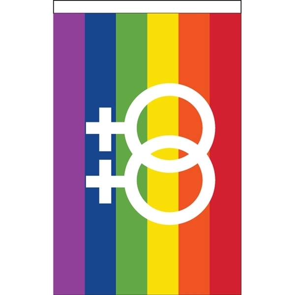 12" X 18" Lgbt Pride Gay Rainbow Flag