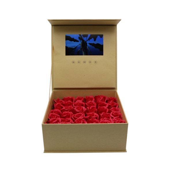 Customized 5.0" Hd Screen Video Playing Gift Box