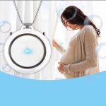 Portable Mini Anion Necklace Air Purifier