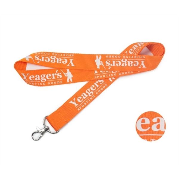 Custom Polyester Nylon Keychain Lanyards