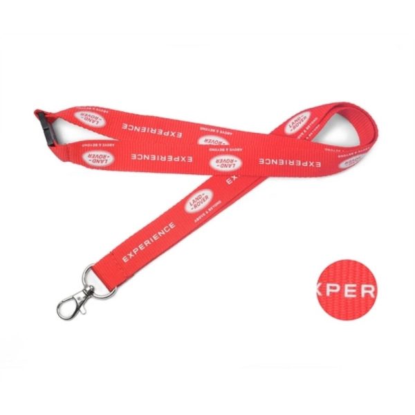 Custom Polyester Nylon Keychain Lanyards