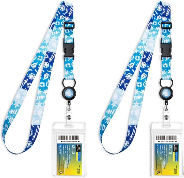 Custom Polyester Nylon Keychain Lanyards