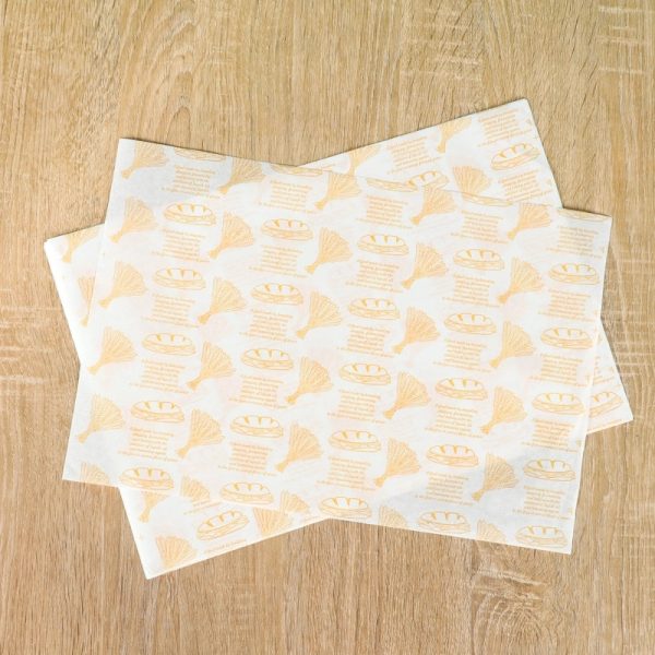 Oil Proof Food Wrapping Paper