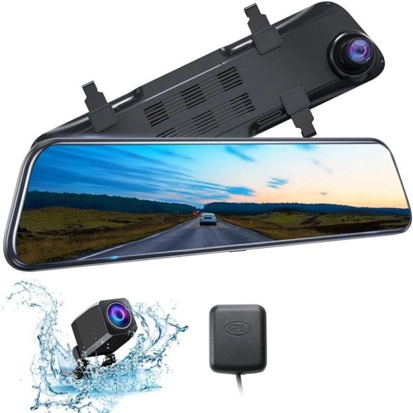 4K Mirror Dash 1080P Car Camera With Hd Screen Wide