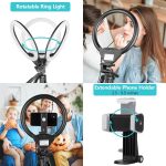 Ring Light With Stand And Phone Holder