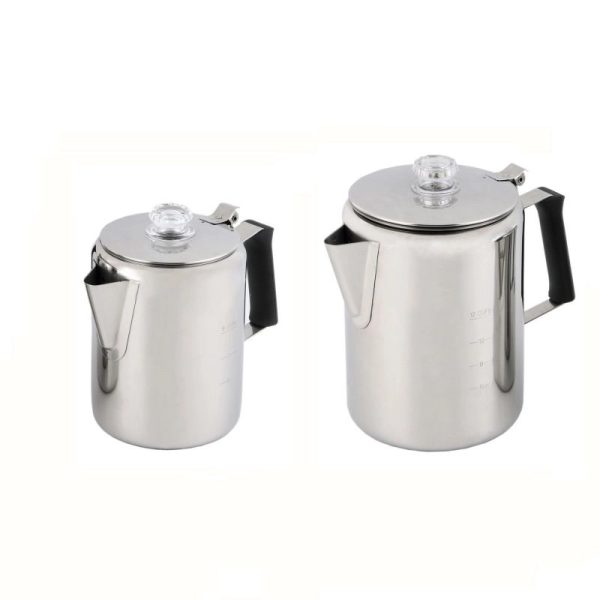 Camping Stainless Steel Percolator Coffee Pot