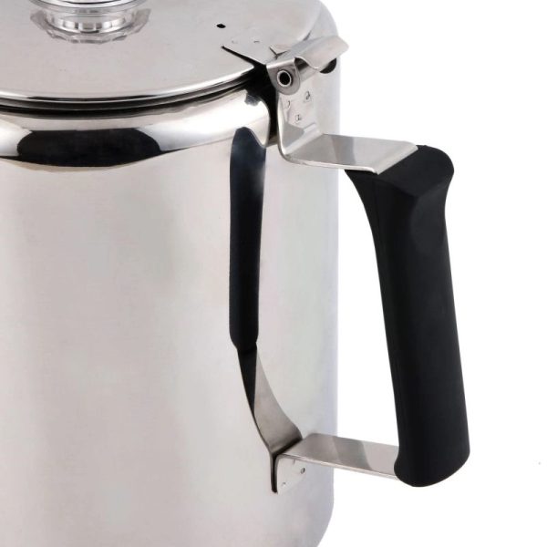 Camping Stainless Steel Percolator Coffee Pot