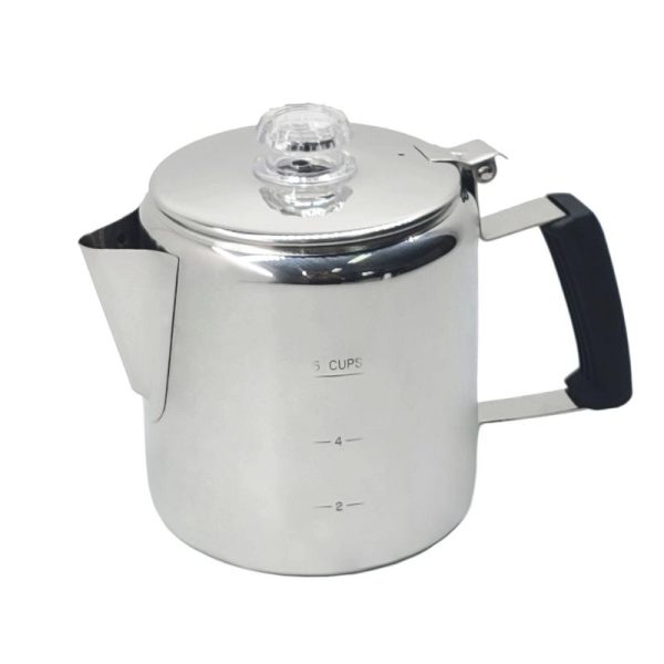 Camping Stainless Steel Percolator Coffee Pot