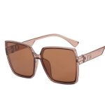 Retro Square Large Frame Street Photography Sunglasses