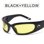 New Moon Outdoor Cycling Hip Hop Punk Sunglasses Uv400