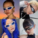 New Moon Outdoor Cycling Hip Hop Punk Sunglasses Uv400