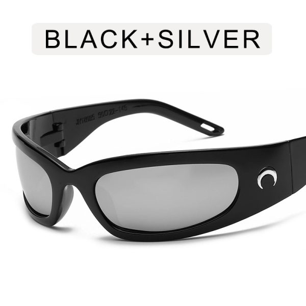 New Moon Outdoor Cycling Hip Hop Punk Sunglasses Uv400