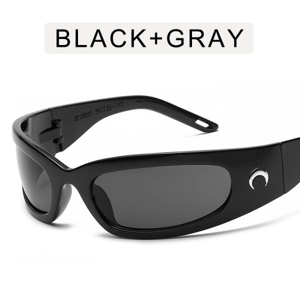 New Moon Outdoor Cycling Hip Hop Punk Sunglasses Uv400