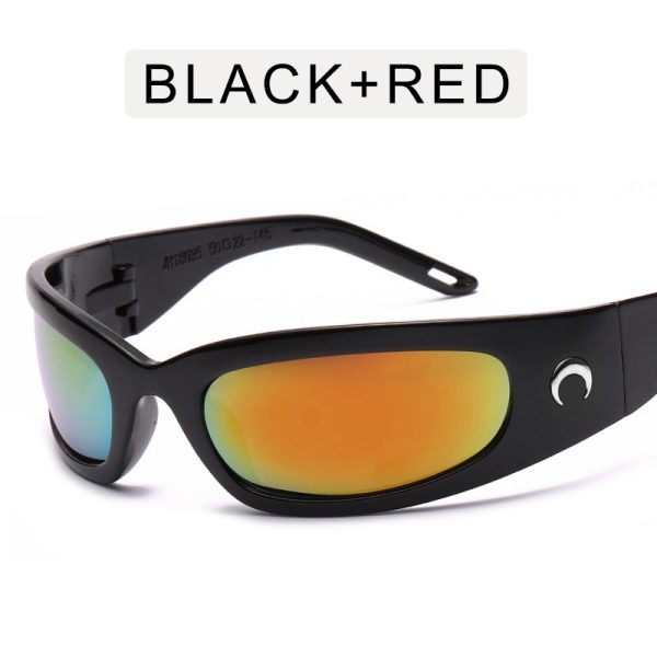 New Moon Outdoor Cycling Hip Hop Punk Sunglasses Uv400