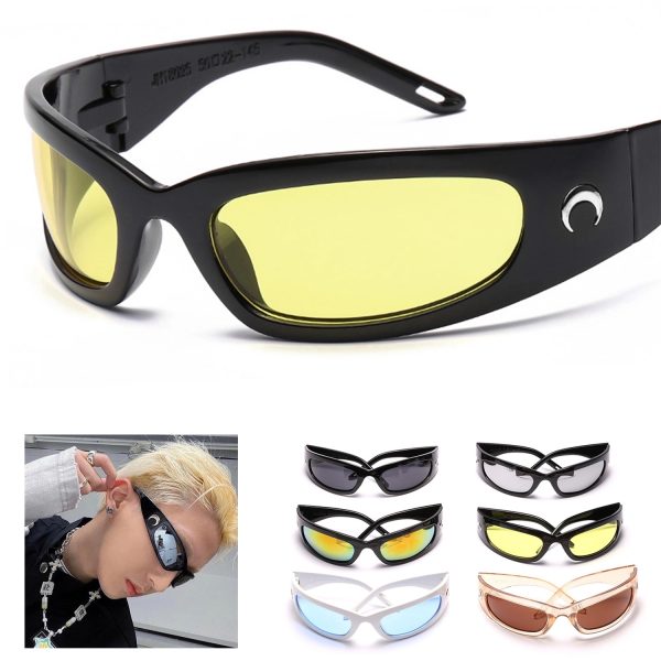 New Moon Outdoor Cycling Hip Hop Punk Sunglasses Uv400