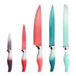 6 Piece Colorful Knife Set Non-Stick