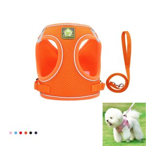 Soft Mesh Step In Vest Harness For Small And Medium Dogs