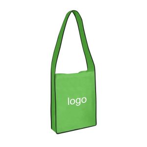 Non-Woven Messenger Tote Bags Long Shoulder Straps